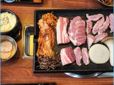 조치원맛집 꼬기한점 한동 야식에는 지글지글한 한동 삼겹살과 점심엔 불맛나는 오삼불고기!